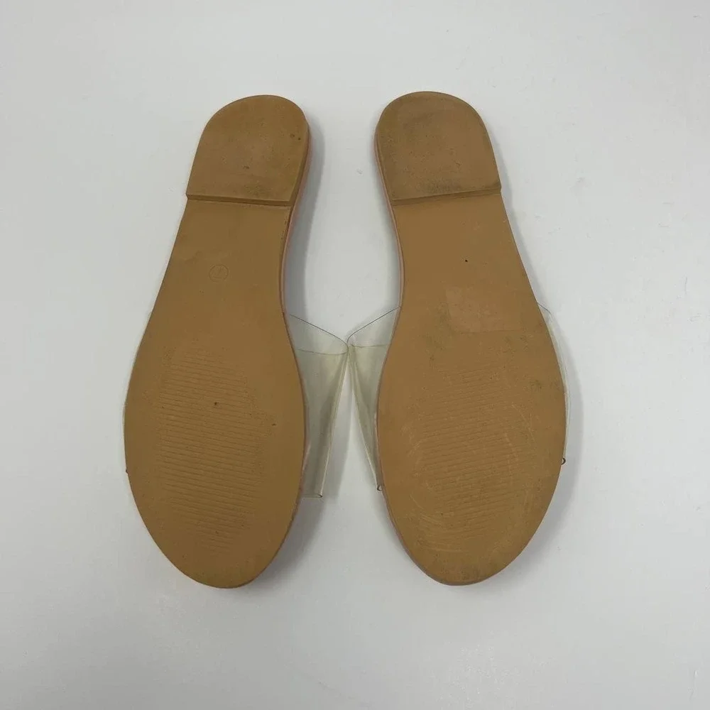 Ego Kerrie Clear Perspex Mule Sandals Women's Size 7 - Picture 10 of 10